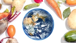 Zukunftsfitte Ernährung rettet unseren Planeten. (Bild: stock.adobe.com, Krone KREATIV)