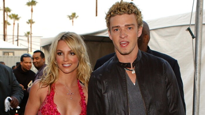 Britney Spears und Justin Timberlake im Jahr 2002