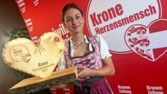 Im vergangenen Jahr erhielten die „Krone“-Herzensmenschen einen Zirben-Pokal zu ihrem Preisgeld dazu. (Bild: Uta Rojsek-Wiedergut)