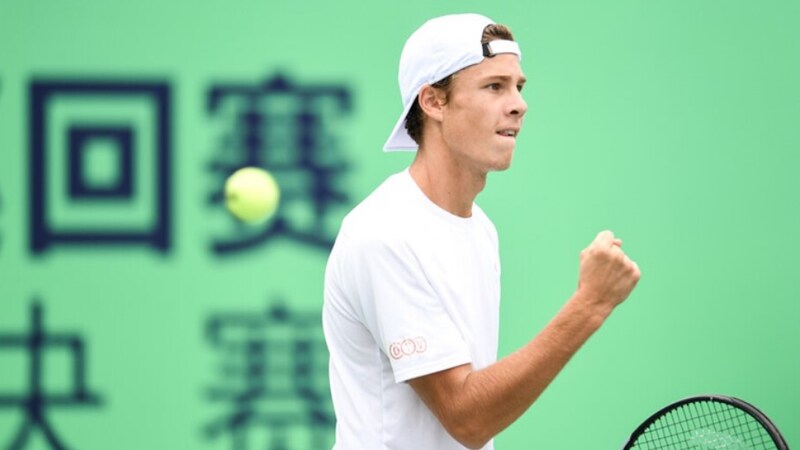 In Chengdu (Chn) holte sich Joel Schwärzler den Titel bei den ITF-Juniors-Finals. (Bild: LIN JIAN MING)