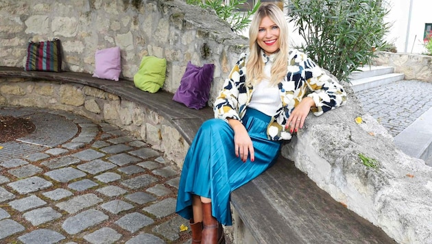 Julia Doskozil beim „Krone“-Fotoshooting. (Bild: Judt Reinhard)