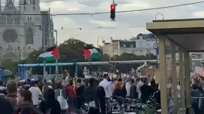 Auch um die Wiener Ringstraße zogen die Demonstranten.