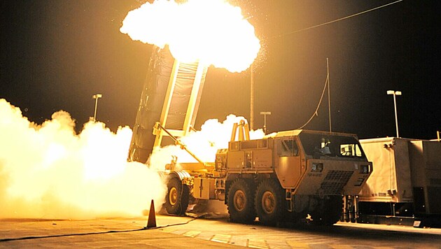 Test einer THAAD-Batterie auf Hawaii (Bild: AFP)