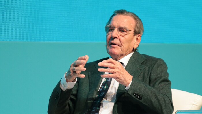 Alt-Kanzler Gerhard Schröder polarisiert mit seinen Aussagen, vor allem wegen seiner ...