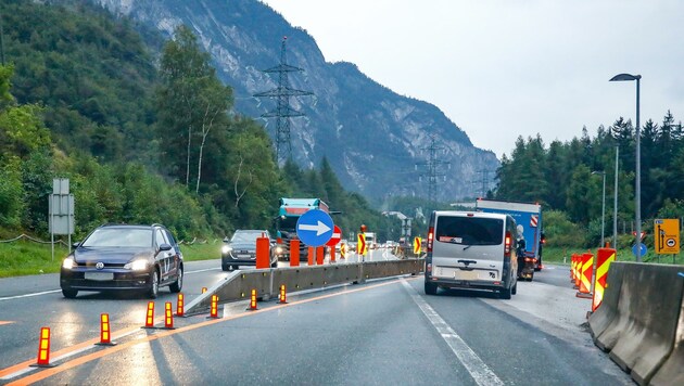 Entlang der A10-Baustelle gelten bald Abfahrtsperren (Bild: Gerhard Schiel)