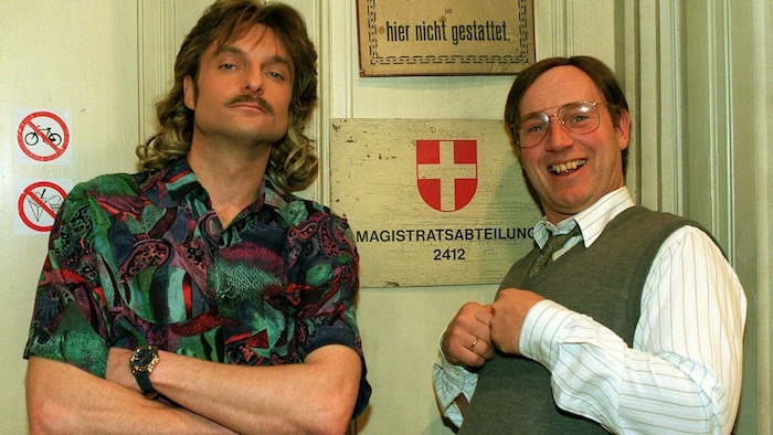 Roland Düringer mit Alfred Dorfer in "MA 2412"