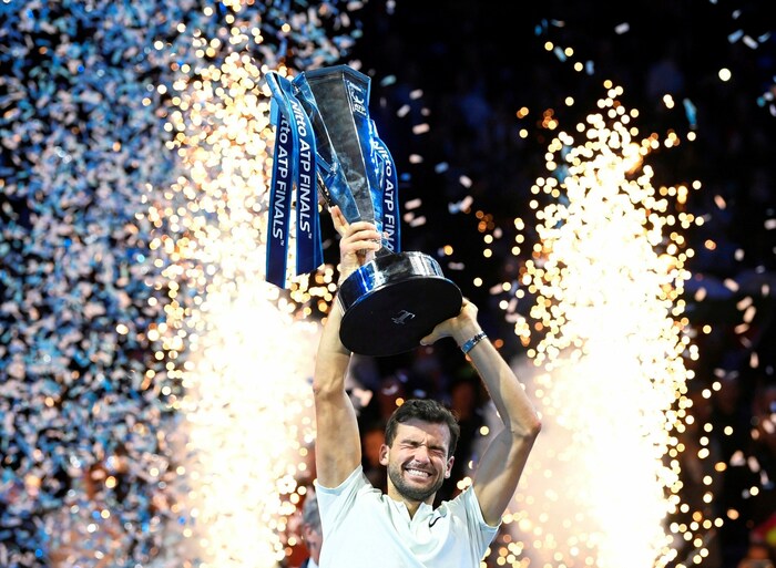 2017 gewann Grigor Dimitrov die ATP Finals in London.