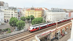 Insgesamt ist die S-Bahn-Stammstrecke zwischen Meidling und Florisdorf 13 Kilometer lang. (Bild: Wolfgang Werner/ÖBB)