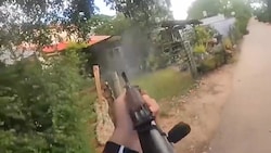 Das veröffentlichte Video ist ein Zusammenschnitt der Auto-Kamera und von Bodycams der Angreifer. (Bild: Screenshot/twitter.com)