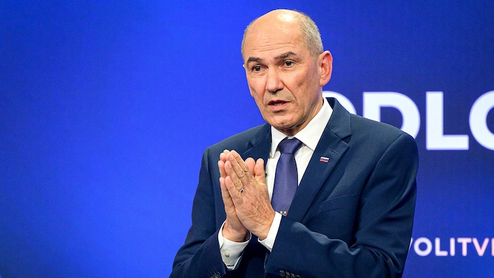 Ex-Premier Janez Jansa verpackt Kritik an der Sicherheitspolitik des amtierenden Regierungschefs ...