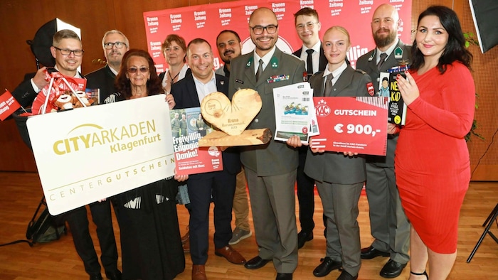 Mit viel Leidenschaft setzen sich die Mitglieder von „Soldaten mit Herz“ für Kinder und ...