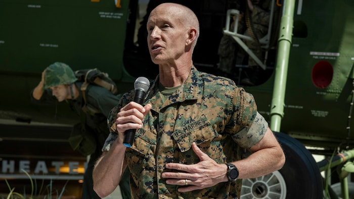 James Glynn, General der US-Marines, wurde vom Pentagon als Berater nach Israel geschickt.