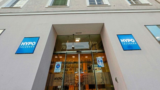 Hypo-Filiale in der Stadt Salzburg (Bild: Markus Tschepp)