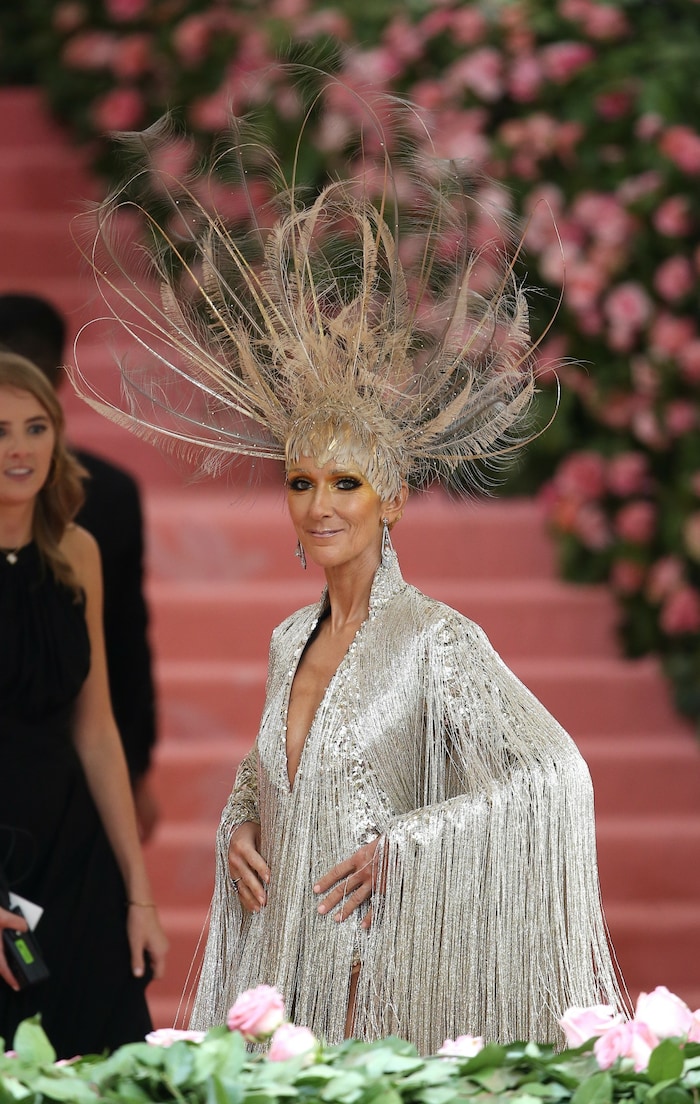 Céline Dion bei der MET Gala im Jahr 2019