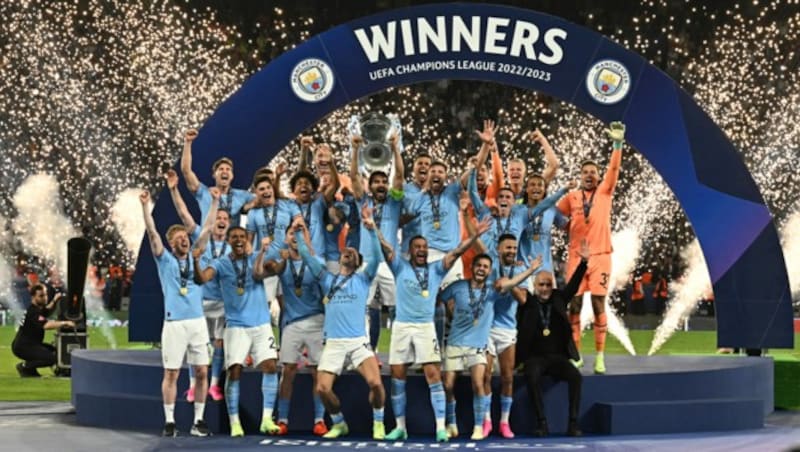 Manchester City ist in dieser Saison Titelverteidiger. (Bild: APA/AFP/Paul ELLIS)