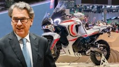 Stefan Pierer übernahm mit der KTM AG im März die Mehrheit bei MV Agusta. Der Deal war eigentlich erst für 2026 geplant gewesen. (Bild: Bike on Tour, Markus Wenzel, Krone KREATIV)