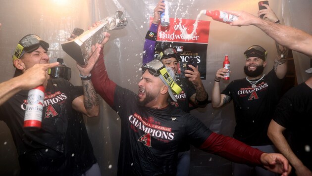 Bei den Arizona Diamondbacks gab es kein Halten mehr.