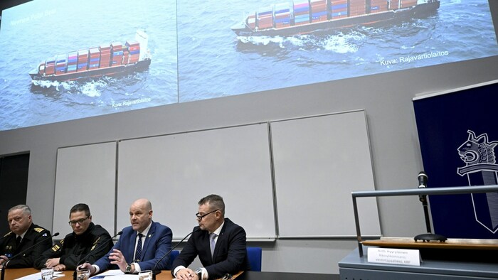 Die „Newnew Polar Bear“ wurde kurz vor dem Druckabfall in der Pipeline nahe der Balticconnector ...