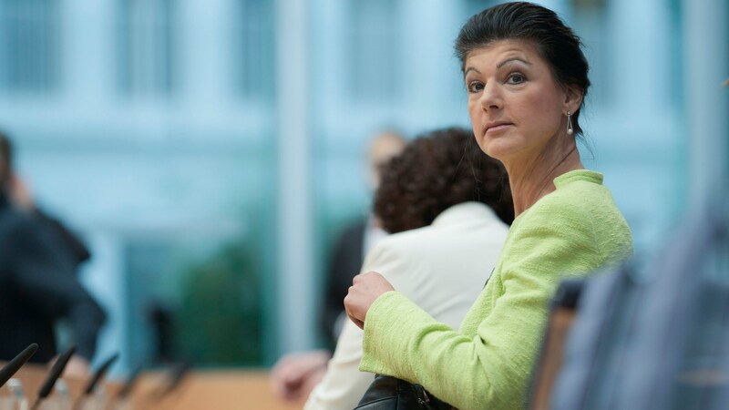 Die Befragungen mit zweistelligen Werten für Wagenknecht bezeichnet der Forsa-Chef als „absolut abenteuerlich“. (Bild: AP/Markus Schreiber)