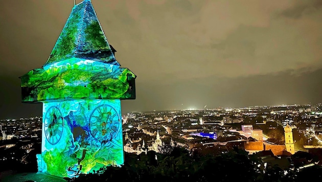 Heuer verwandelt das Klanglicht-Festival Graz in eine Traumwelt (Bild: Christoph Hartner)