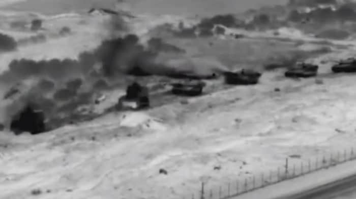 Videos vom nächtlichen Einsatz wurde von Israels Militär in sozialen Medien geteilt.