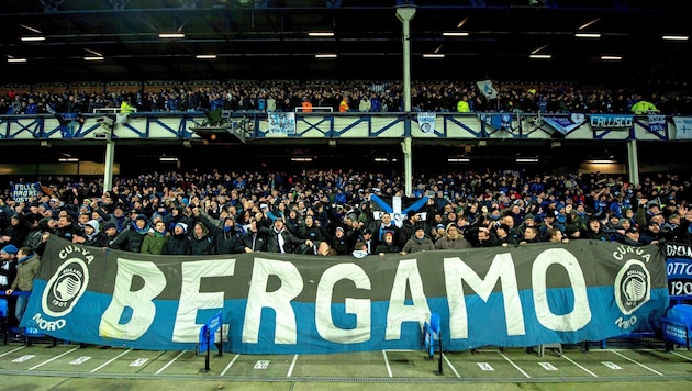 Atalanta Bergamo trauert um den verstorbenen Fan. (Bild: EPA)