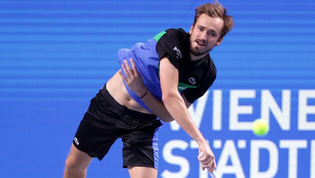 Daniil Medwedew zieht ins Wien-Viertelfinale ein.  (Bild: GEPA pictures)