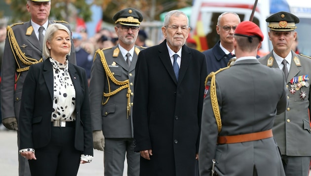 In the previous year, Rudolf Striedinger (far right) was still at the forefront. (Bild: APA/FOLRIAN WIESER)