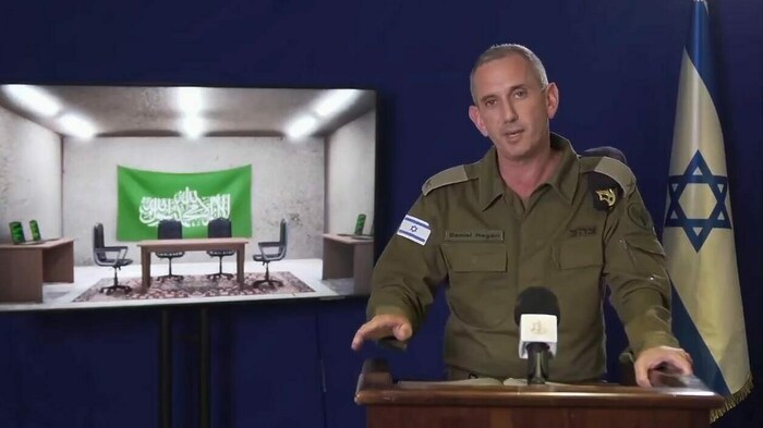 „Die Hamas führt den Krieg gegen Israel von Krankenhäusern aus“, sagte der Sprecher der ...