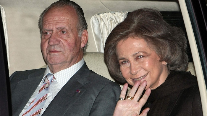 Hatte nicht immer gut lachen: Gatte Juan Carlos war immer für einen Skandal gut.