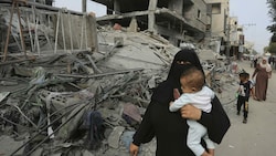 Mit dem Ziel, alles zu zerstören, rückt Israel im Gazastreifen vor. Zivilisten sind die Leidtragenden. (Bild: Hatem Ali)