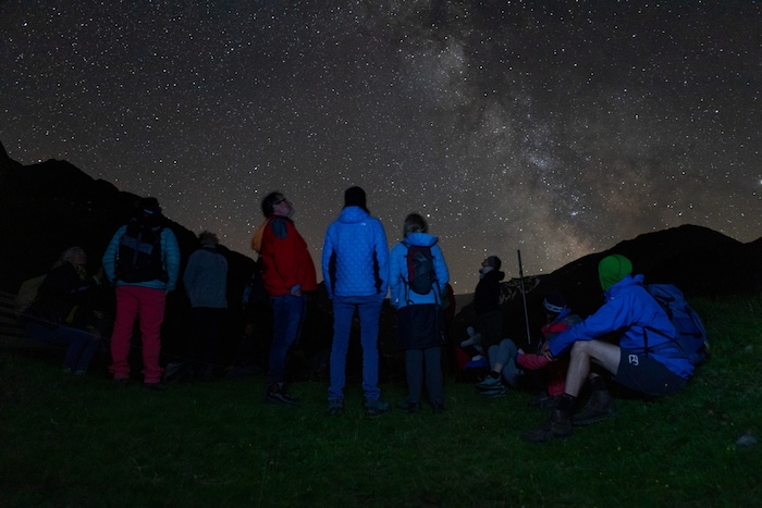 Sternenwanderung im Tiroler Kaunertal