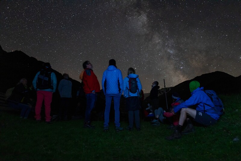 Sternenwanderung im Tiroler Kaunertal (Bild: ANDREAS KIRSCHNER)