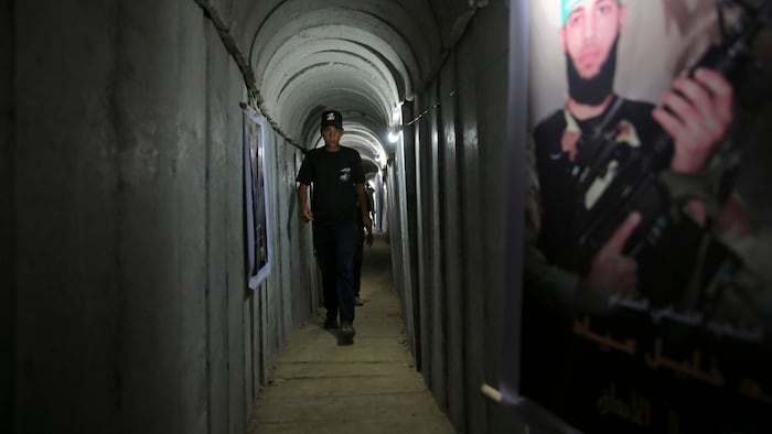 Tunnelsystem der Hamas im Gazastreifen