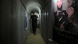 Ein Tunnel der Hamas in Palästina (Bild: AP)