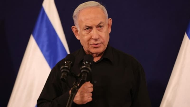 Ministerpräsidenten Benjamin Netanyahu zufolge hat die „Zweite Phase“ im Krieg gegen die Hamas begonnen. Was genau er damit meint, ist unklar. (Bild: AFP)