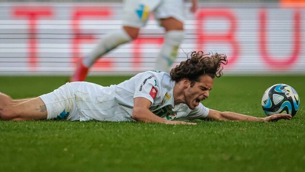 Es ist zum Schreien: Die WSG (Taferner) ist am Boden! (Bild: GEPA pictures/ Matthias Trinkl)