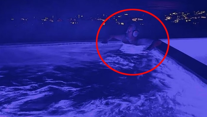 Sein letztes Instagram-Posting zeigte Matthew Perry in seinem Whirpool. Hier wurde ...