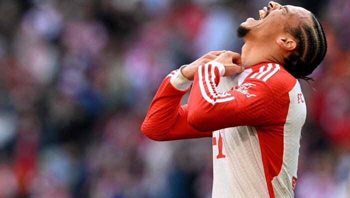 Leroy Sane im Bayern-Trikot