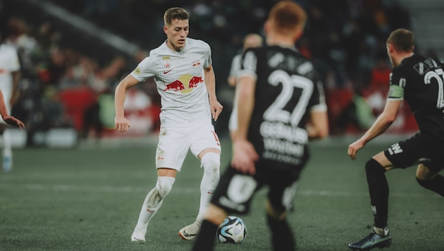 Luka Sucic durfte in Mailand und gegen Altach von Beginn an ran. (Bild: Jasmin Walter - FC Red Bull Salz)