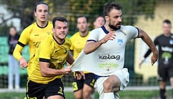 Griffens Mathias Preschern (li.) musste Miha Kacar und Gallizien im Derby den Vortritt lassen.