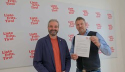 KO Markus Sint und GR Tom Mayer (Liste Fritz) (Bild: Liste Fritz)