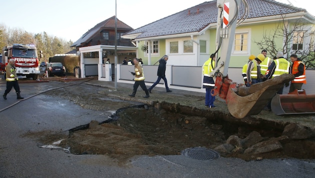 Immer wieder kommt es in den Kärntner Gemeinden zu Rohrbrüchen. Das liegt teilweise an den alten Verrohrungen. (Bild: Uta Rojsek-Wiedergut)