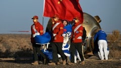 (Bild: Lian Zhen/Xinhua via AP)