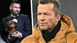 Lionel Messi gewinnt - zum Unverständnis von Lothar Matthäus. (Bild: GEPA, AP)