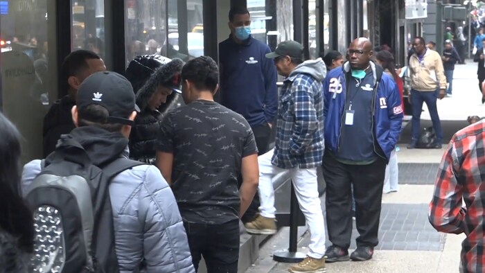  Seit Monaten strömen immer mehr Migranten aus Lateinamerika in die Stadt. 