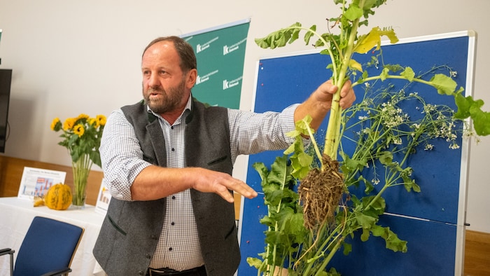 Landwirt Herbert Lebitsch aus Altenmarkt bei Fürstenfeld setzt auf dauerhafte Begrünung