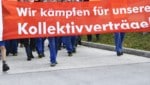 Die Gewerkschaft will die Nulllohnrunde nicht akzeptieren.