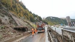Vorerst bleibt die Brennerautobahn einspurig befahrbar. (Bild: Birbaumer Christof)