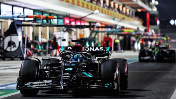 Beim Grand Prix in Katar stöhnten die Formel-1-Piloten wegen der heißen Temperaturen.